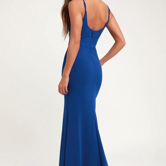 COPY - Lulu's Infinite Glory Royal Blue Maxi Dress - Picture 2 of 3